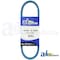 A & I Products Aramid Blue V-Belt (1/2" X 26" ) 12" x4" x0.5" A-A24K - alternate 1